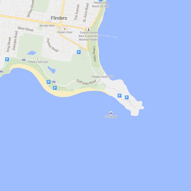 Map showing the Kay & Burton Flinders office location